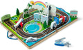 Airport Play Set, Vehicles, Built-in Tracks for Boys and Girls