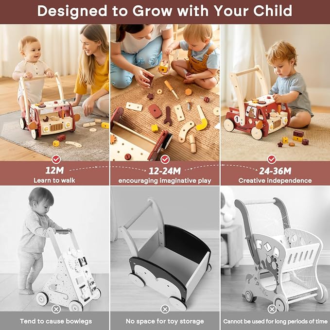 Baby Push Walker  Activity Center for Toddlers