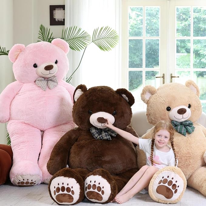 Giant Teddy Bear Stuffed Animal, Large Teddy Bear Plush Toy
